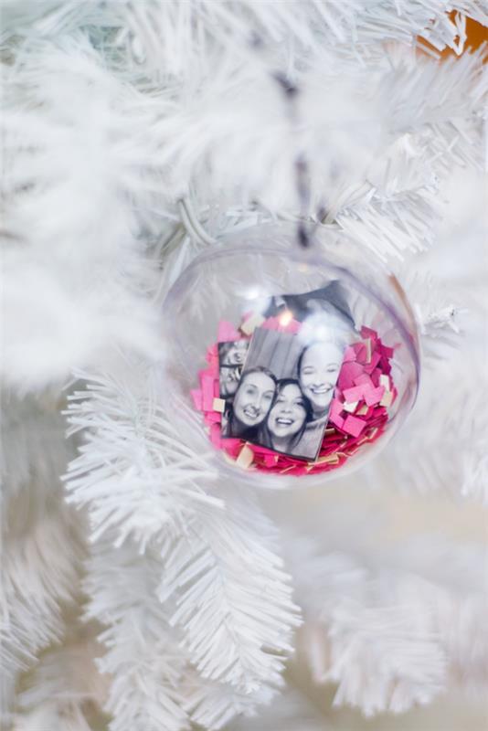 Tee valokuvalahjoja jouluksi - luovia ideoita ja ohjeita koriste -konfetti -juhlakuvista