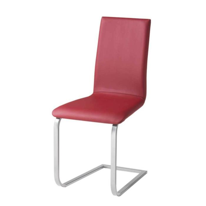 Konsolituolit Designer -tuolit Sorino punaisella