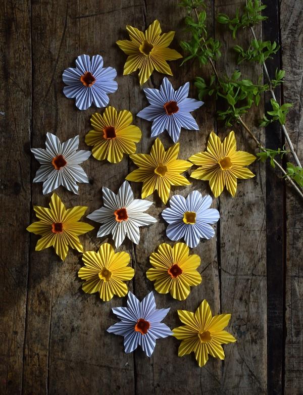Tinker kevään kukat lasten kanssa - ideoita ja ohjeita aloittelijoille ja ammattilaisille harrastajille kukka -sisustus DIY