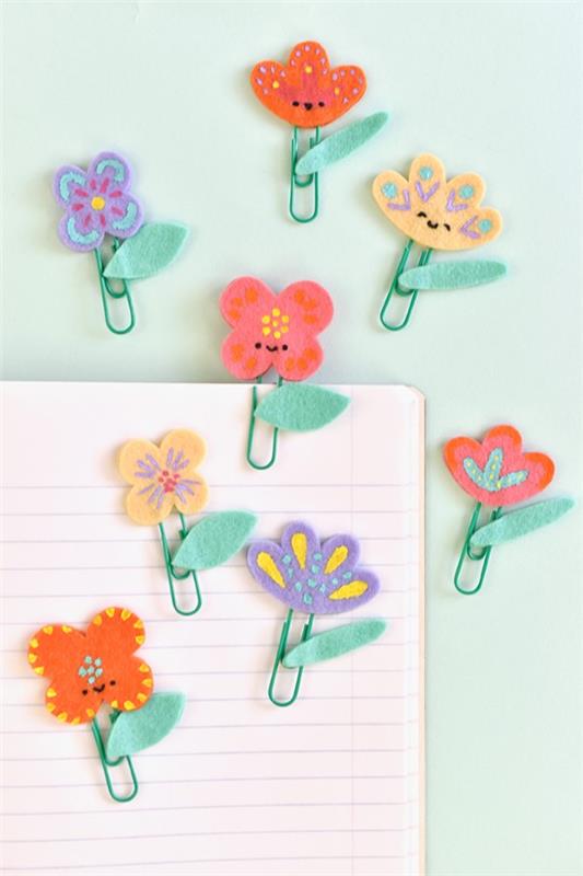 Tinker kevätkukkia lasten kanssa - ideoita ja ohjeita aloittelijoille ja ammattilaisille harrastajille kirjanmerkkileikkeiden idea