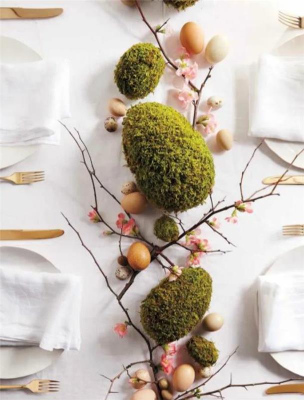 Tee kevään koristeita itse, tutustu luonnonmateriaaleista valmistettuun maljakkoon