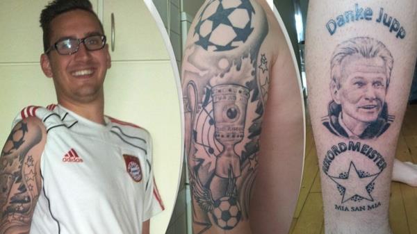 Jalkapallo tatuoinnit kuvat tähdet fc bayern