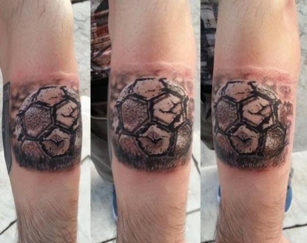 Tatuoinnit jalkapallo tatuointi kuvia käsivarsi jalka