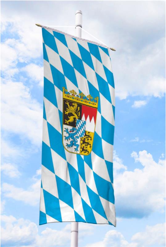 Puutarhan liput ja Baijerin liittovaltion liput