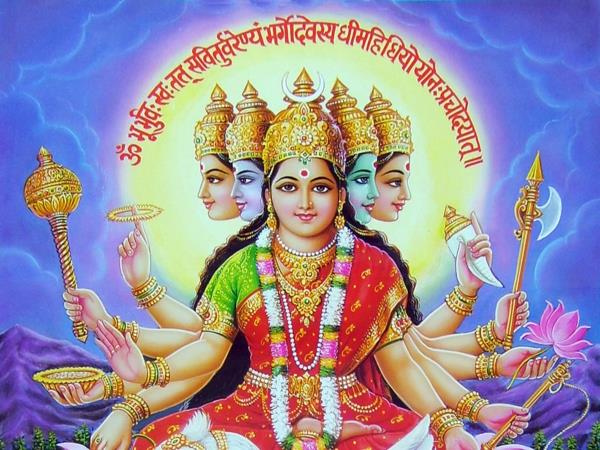 Laulava Gayatri Mantra -efekti