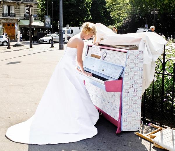 Pianot morsian muodot kuvio käytetään