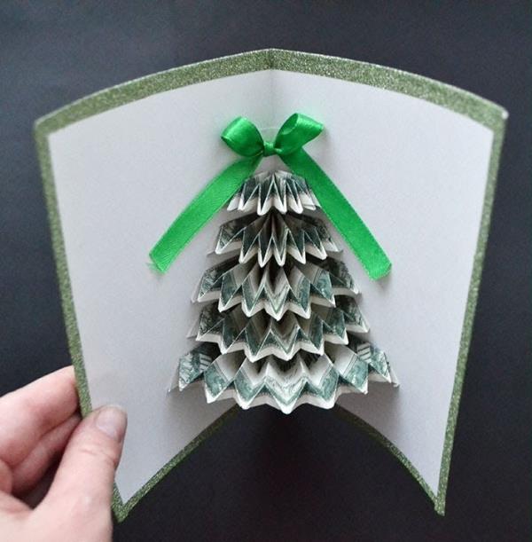 Tinker -rahapuu - luovia lahjaideoita joka tilanteeseen joulun lahjakortin onnittelukortti