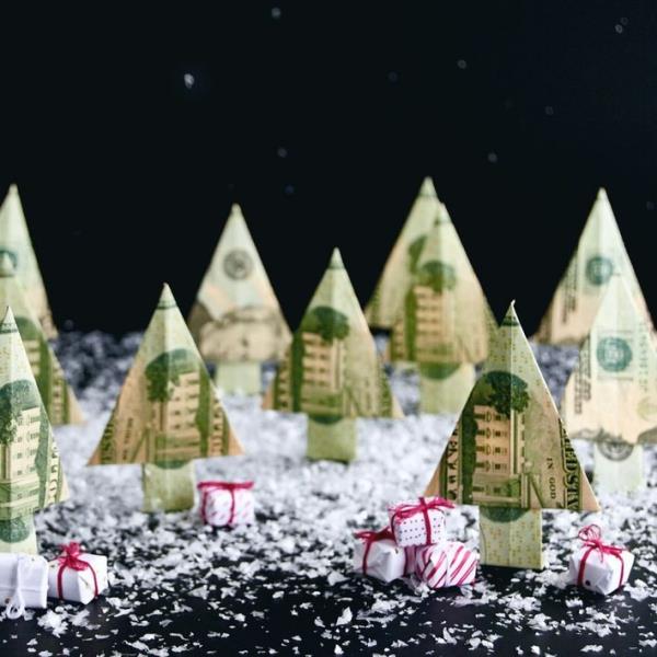 Tinker -rahapuu - luovia lahjaideoita jokaiseen tilaisuuteen joululahja metsärahaa