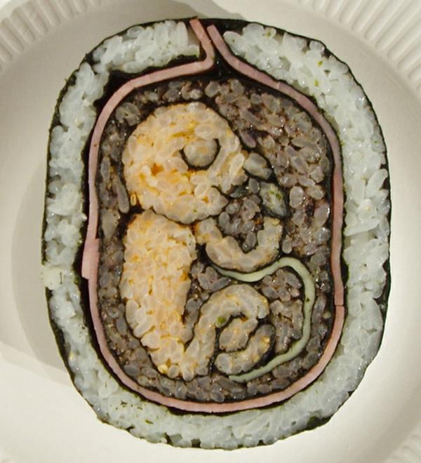 Halkeileva vauvan sushi tekee itsestäsi raskaana