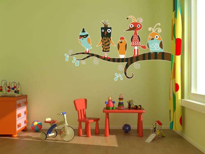 Suunnittele lastenhuoneen suunnittelu seinän suunnittelu kirjoituspöytä vaatekaappi maalaus matto