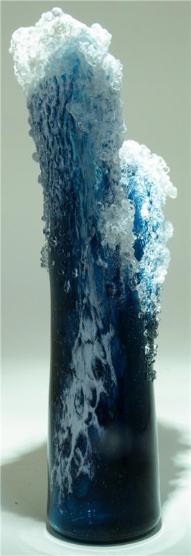 Marsha Blaker Paul DeSomman lasitaidemerelliset koristeelliset maljakot
