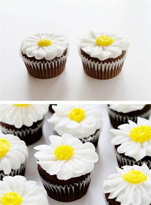 Daisy Cupcakes Resepti Paista pieniä torttuja itse