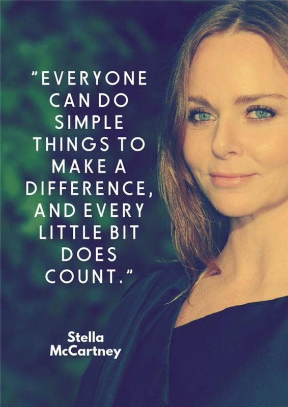Vihreä muoti vaihtoehtona pikamuodille Stella McCartney