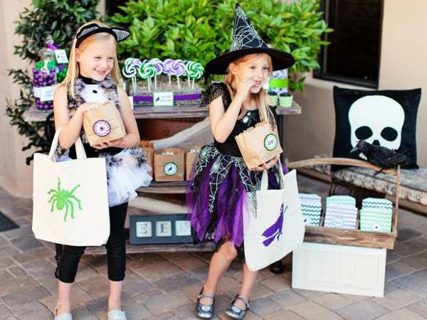 Halloween iloinen roger koristelu makea tai hapan
