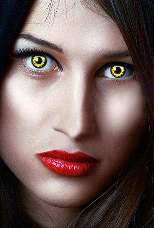 Halloween -piilolinssit päivittäiset linssit silmät terveet