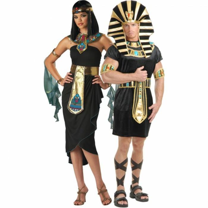 Cleopatra ja Cesar tekevät itse Halloween -asuja