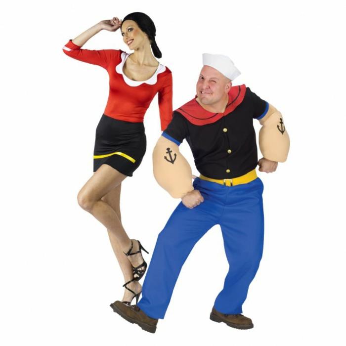 Tee Halloween -asuista itse popai