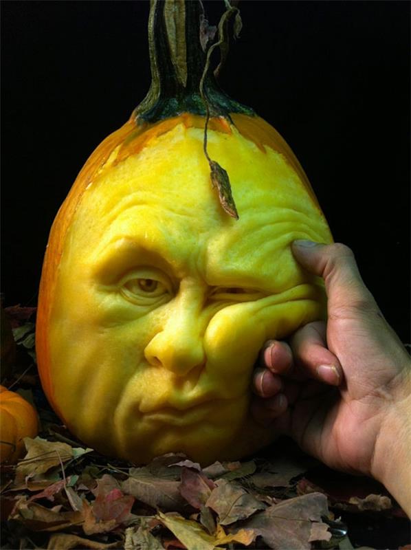 Halloween -malleja kurpitsa veistämällä tavalla tylsää