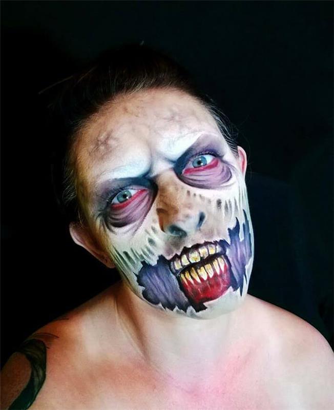 Halloween -meikkiideoita Nikki Shelleyn zombie -meikki