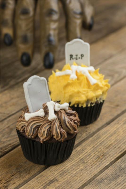 Halloween -juhlakakku ruokakakku muffinssi
