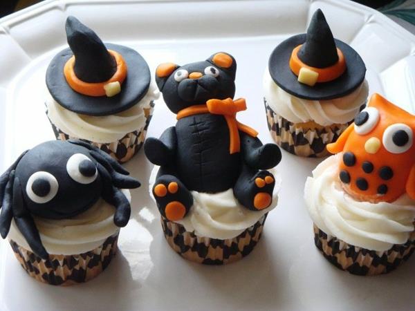 Halloween -juhlat reseptit kauhu muffinsit halloween leivonnaiset cupcakes resepti
