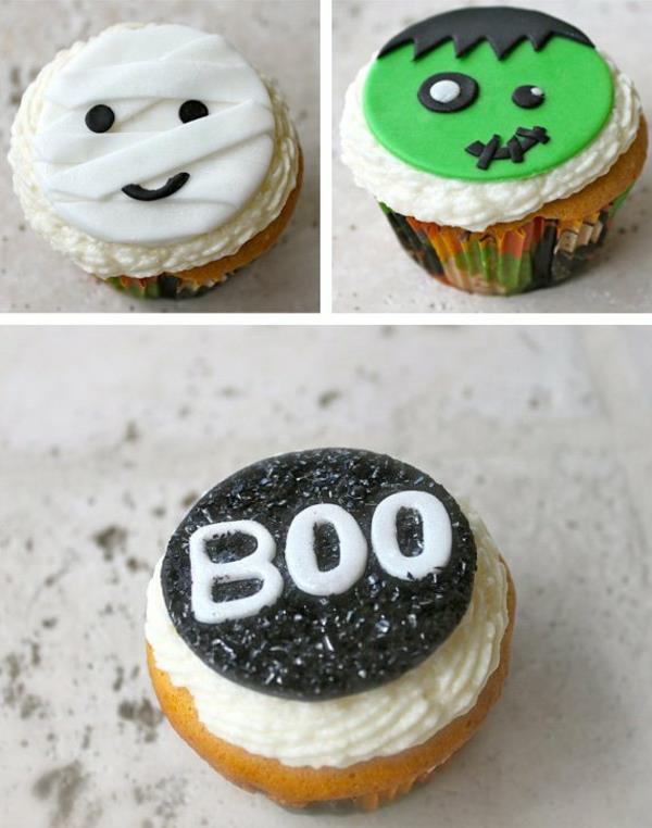 Halloween -juhla -reseptit halloween -leivonnaiset kauhu -muffinit halloween -jälkiruoka