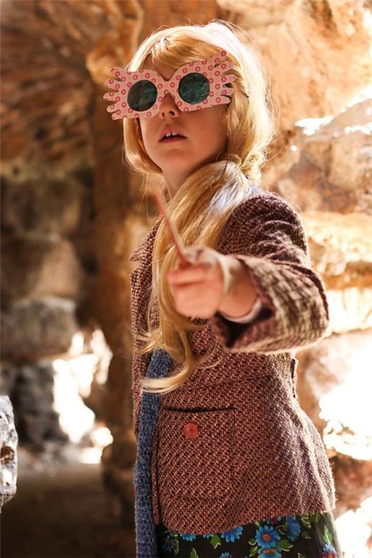 Harry Potterin käsityöideoita 20 -vuotispäivälle - maagisia ohjeita noidille ja velhoille Luna Lovegood -asu