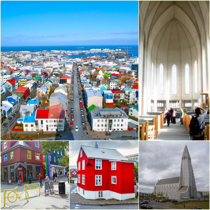 Islannin kulttuuripääkaupunki Reykjavikin nähtävyydet