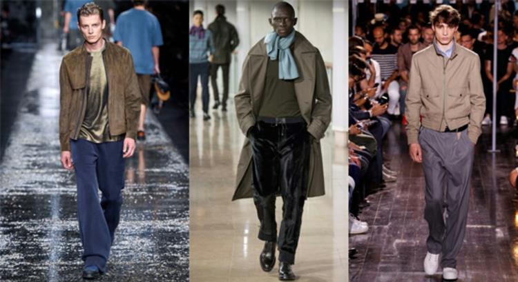 Miesten housut 2016 trendit värit modernit housut miesten talvimuoti