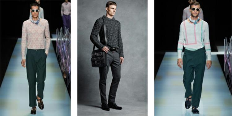 Miesten housut 2016 trendit värit modernit housut miehet