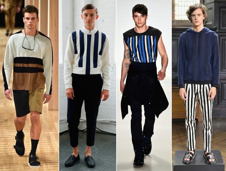 Miesten housutrendit raidat modernit housut nykyinen miesten muoti