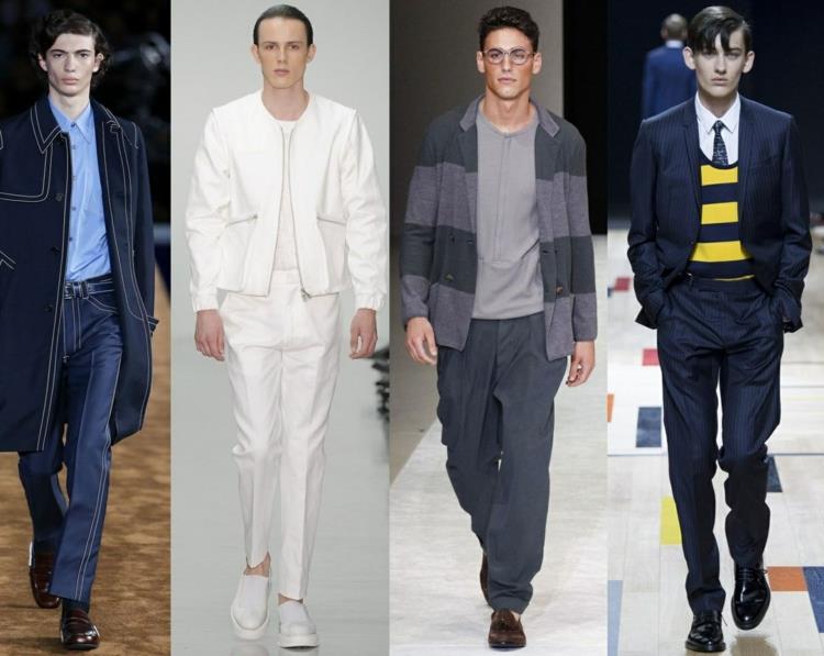 Miesten housutrendit, modernit housut, nykyinen miesten muoti