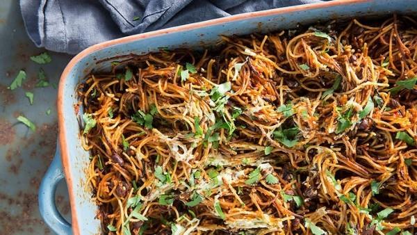 Kana Sopa Seca Meksikolainen