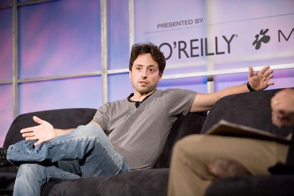 Korkean teknologian nero Sergey Brin Googlen suurin hakukone maailmassa