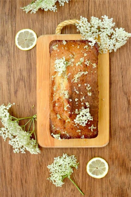 Elderflower resepti sitruuna seljanmarja leipää