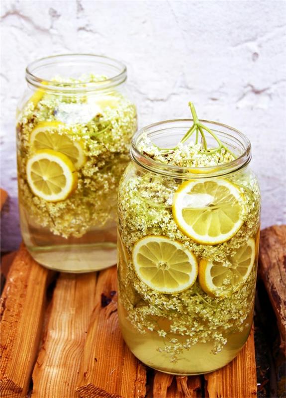 Elderflower -resepti sitruunalla