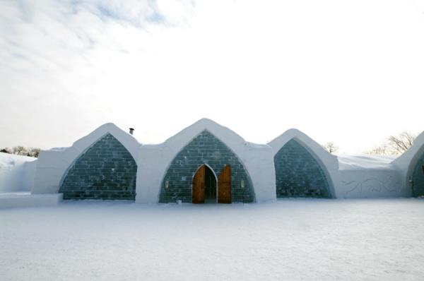 Hotel de Glace Kanadan luksushotellit suunnittelevat loma -asunto- ja lomamatkoja