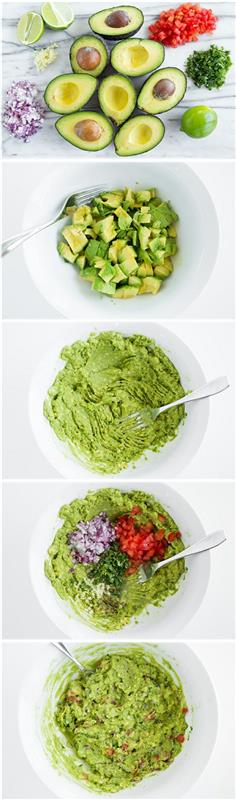 Tee hummus itse hummus syö terveellistä guacamolea