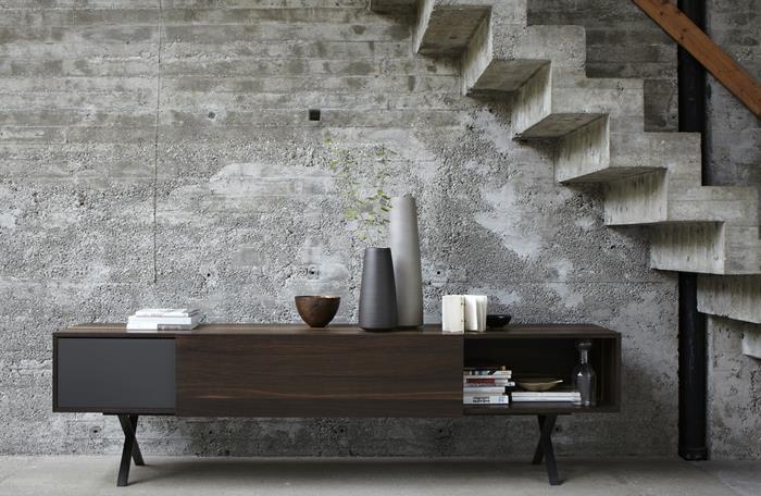 IMM Cologne koelnmesse 2015 aidot puukalusteet tammikalusteiden trendit Sideboard LAX lisää