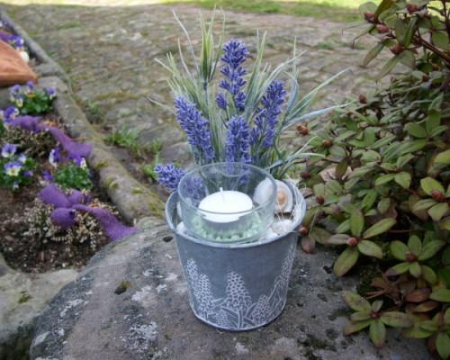 Ideoita kodin sisustamiseen laventeli kynttilä puutarha suunnittelu