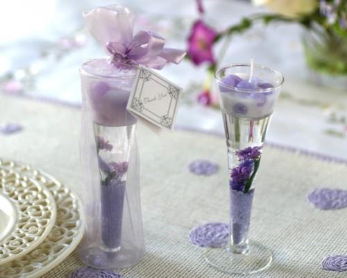 Ideoita talon koristeluun laventelin kynttiläpöydän koristeluun