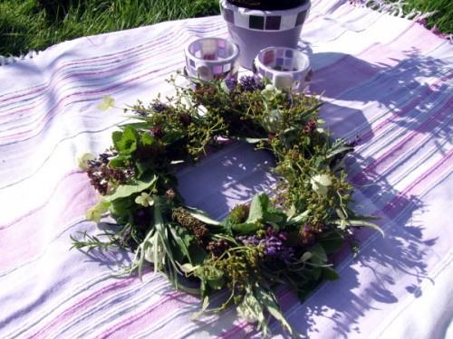 Ideoita kodin sisustamiseen laventelin seppeleen puutarhasuunnittelu