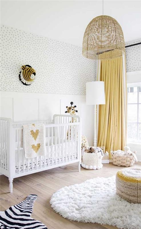 Ideoita vauvan huoneeseen norsunluun värisenä