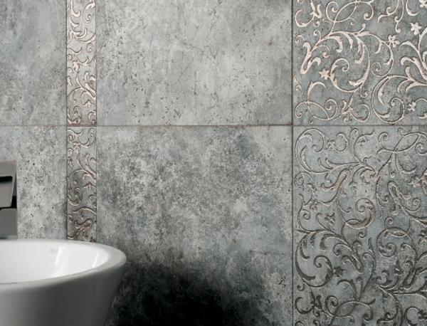 Imago Frill Mus -seinälaatat kultainen kuvio kylpyhuone