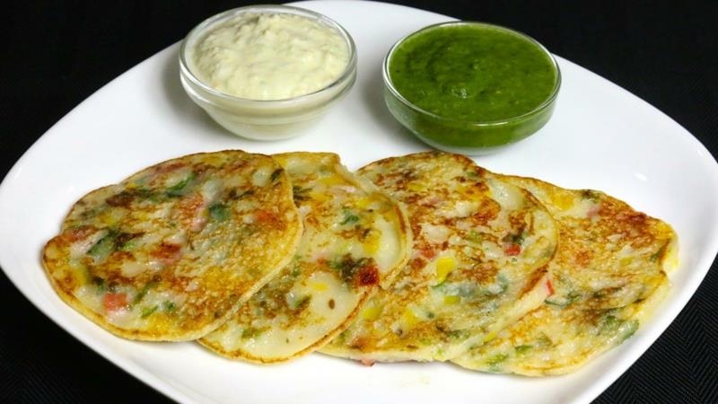 Intia Uttapam -pannukakutaikina -reseptit pannukakkuille maailmanlaajuisesti