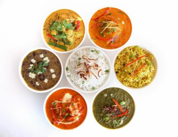 Intialaisia ​​ruokia intialaisia ​​ruokia