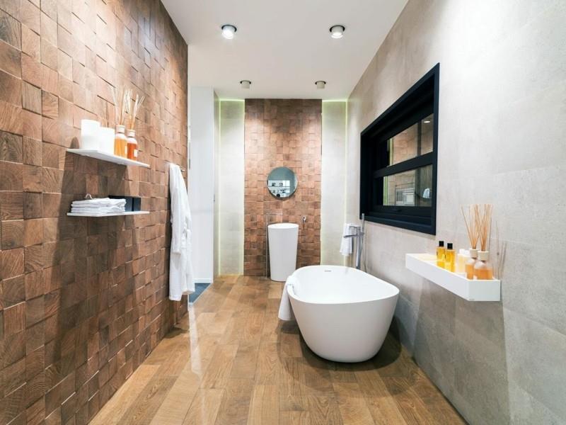 Japanilaistyylinen sisustus kylpyhuonehuonekalujen seinäsuunnittelu