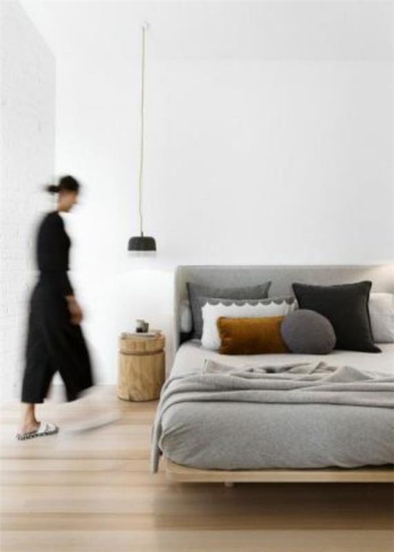 Japandi Living trendit 2020 sisustus makuuhuoneen ideoita