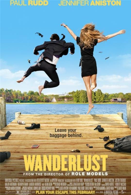 Jennifer Aniston Moviesin wanderlust -kansi