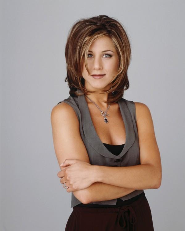 Jennifer Aniston Rachel Greenin luonnollisena